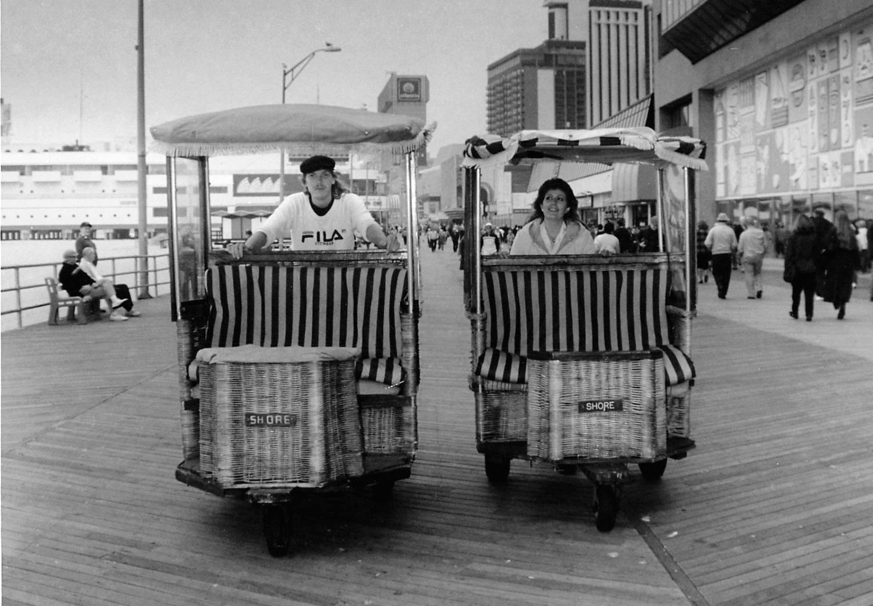 Historic rolling chairs